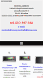 Mobile Screenshot of motoelektron.com